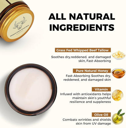 BareBalm Whipped HoneyTallow Cream