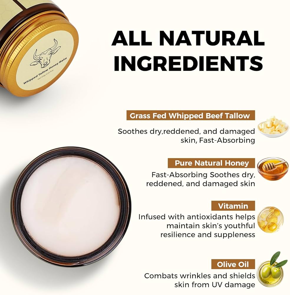 BareBalm Whipped HoneyTallow Cream