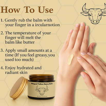 BareBalm Whipped HoneyTallow Cream